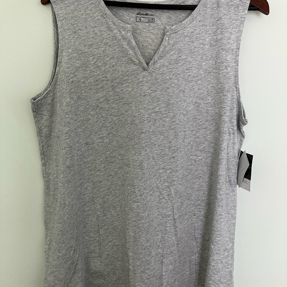 Eddie Bauer Heather Gray Women's Top